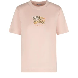 Check cotton t-shirt