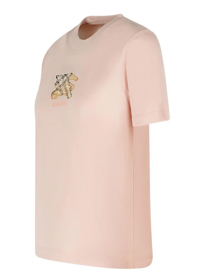 Check cotton t-shirt