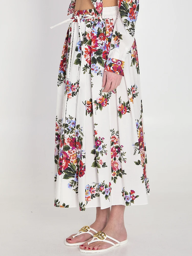 Long poplin skirt alternative