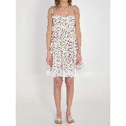 Short poplin dress