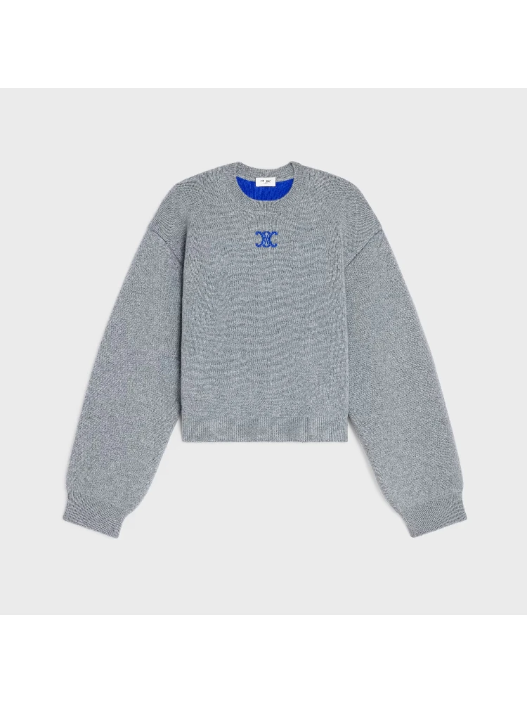 Cashmere crewneck knitwear