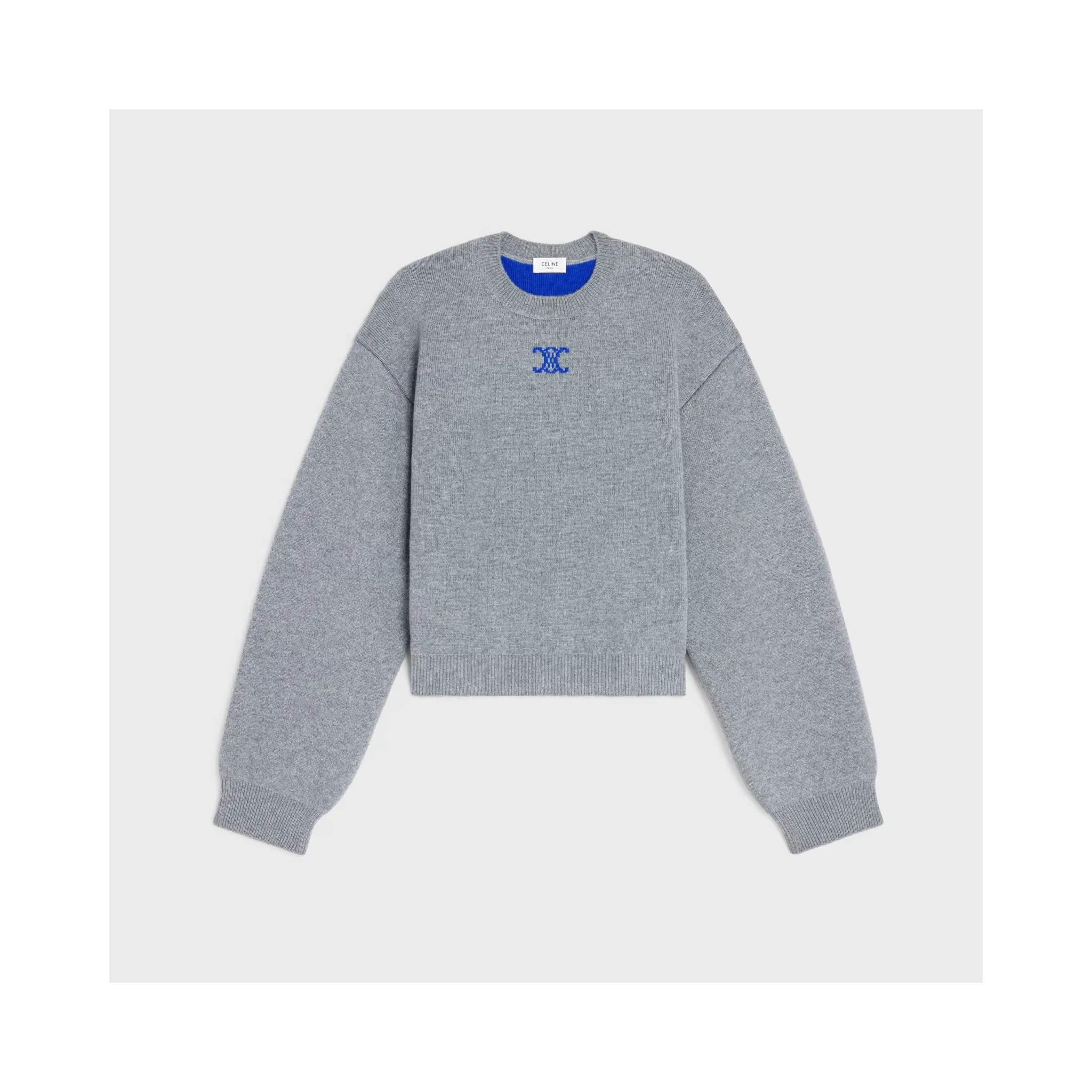 Cashmere crewneck knitwear