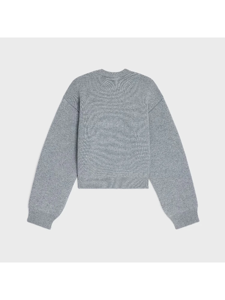 Cashmere crewneck knitwear alternative