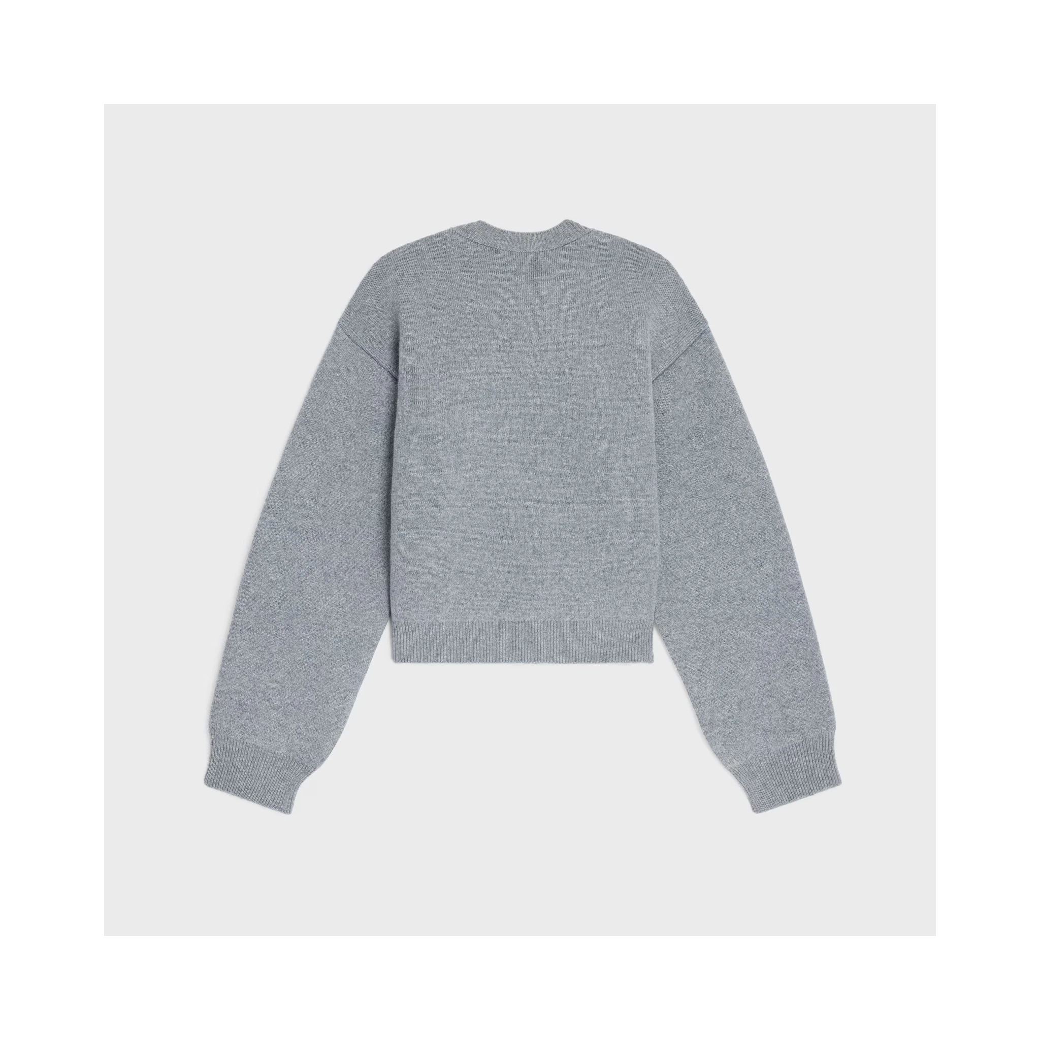 Cashmere crewneck knitwear