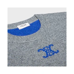Cashmere crewneck knitwear