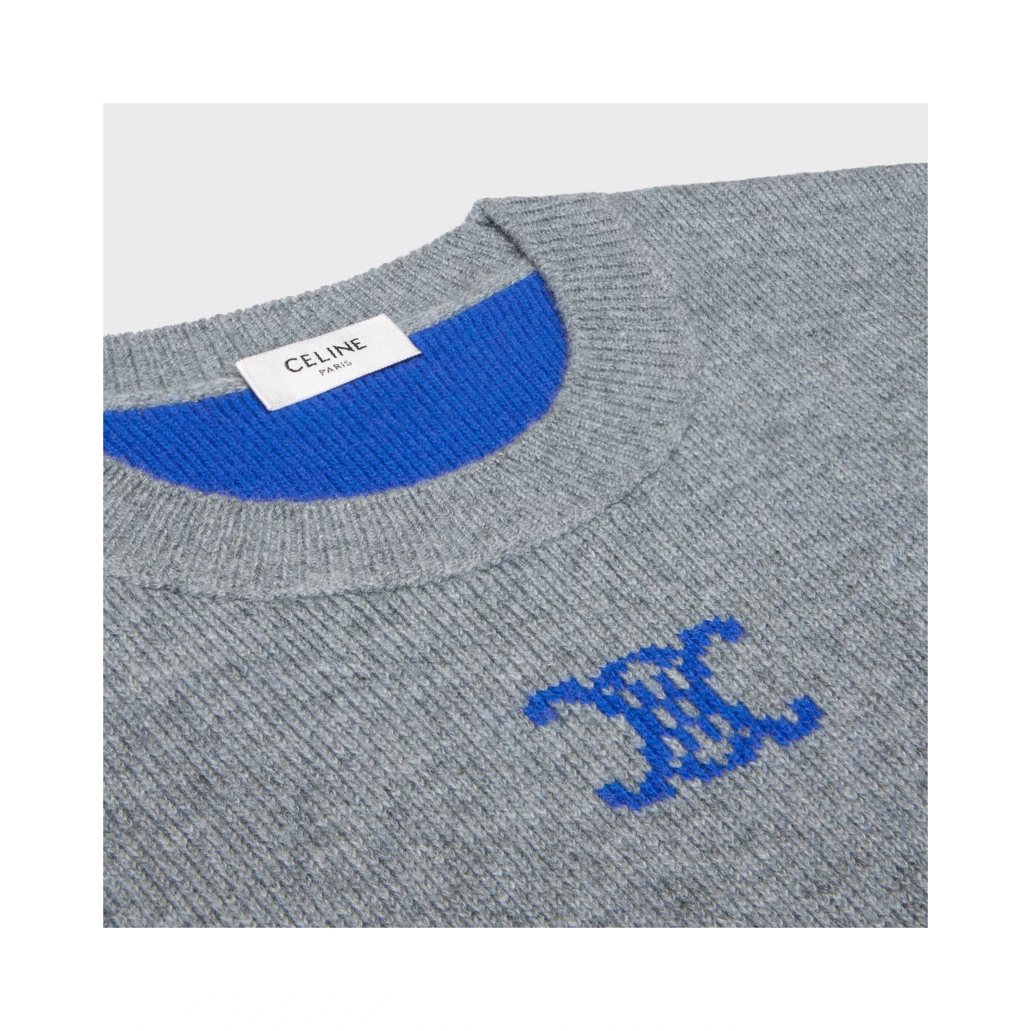 Cashmere crewneck knitwear