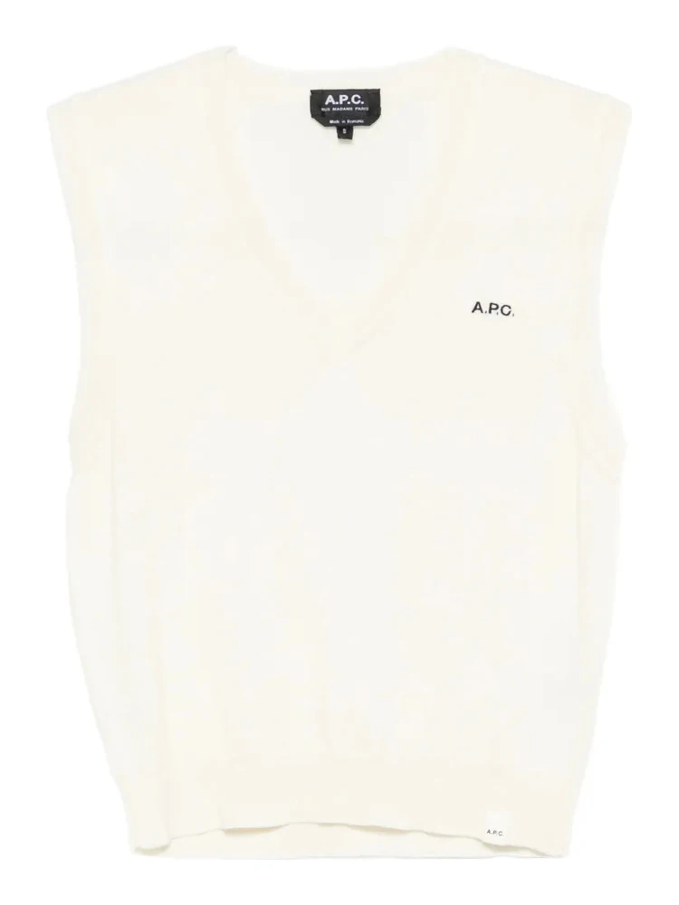 A.P.C. Sweaters White
