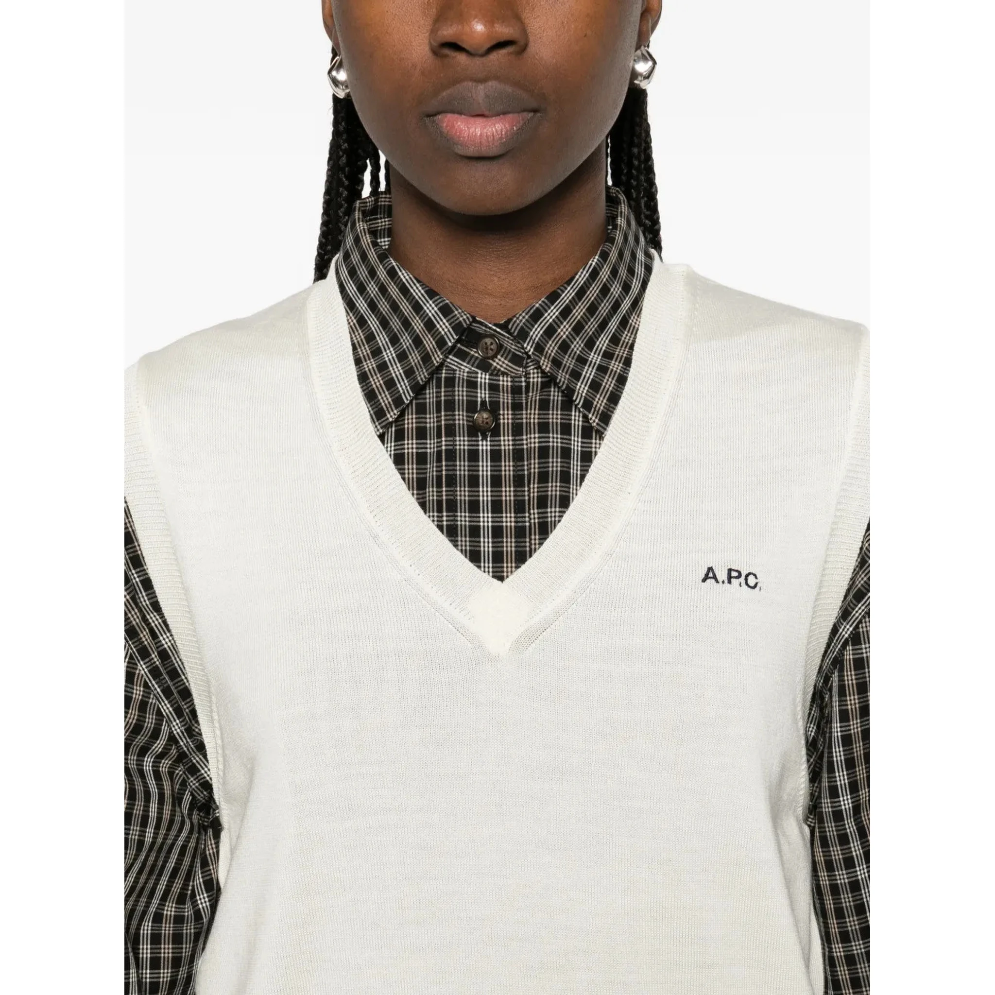 A.P.C. Sweaters White