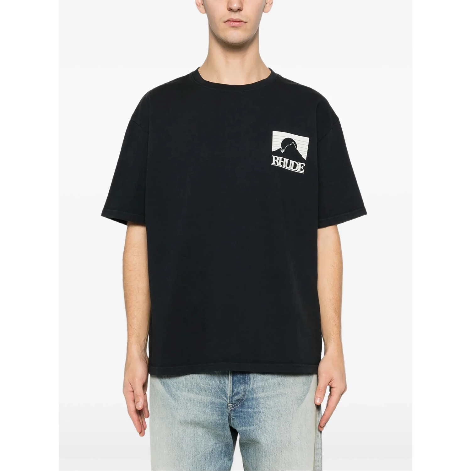 Rhude T-shirts and Polos Black