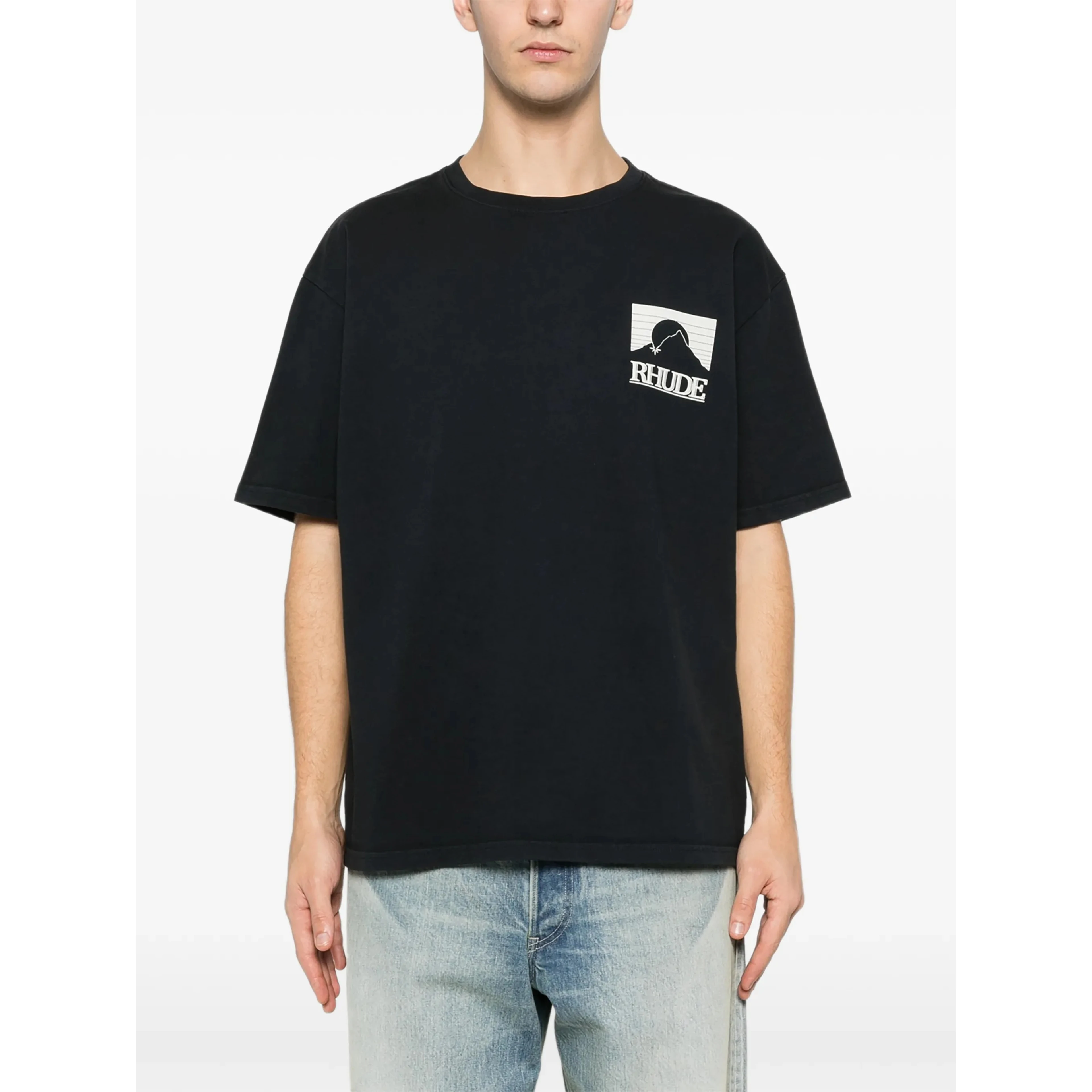 Rhude T-shirts and Polos Black