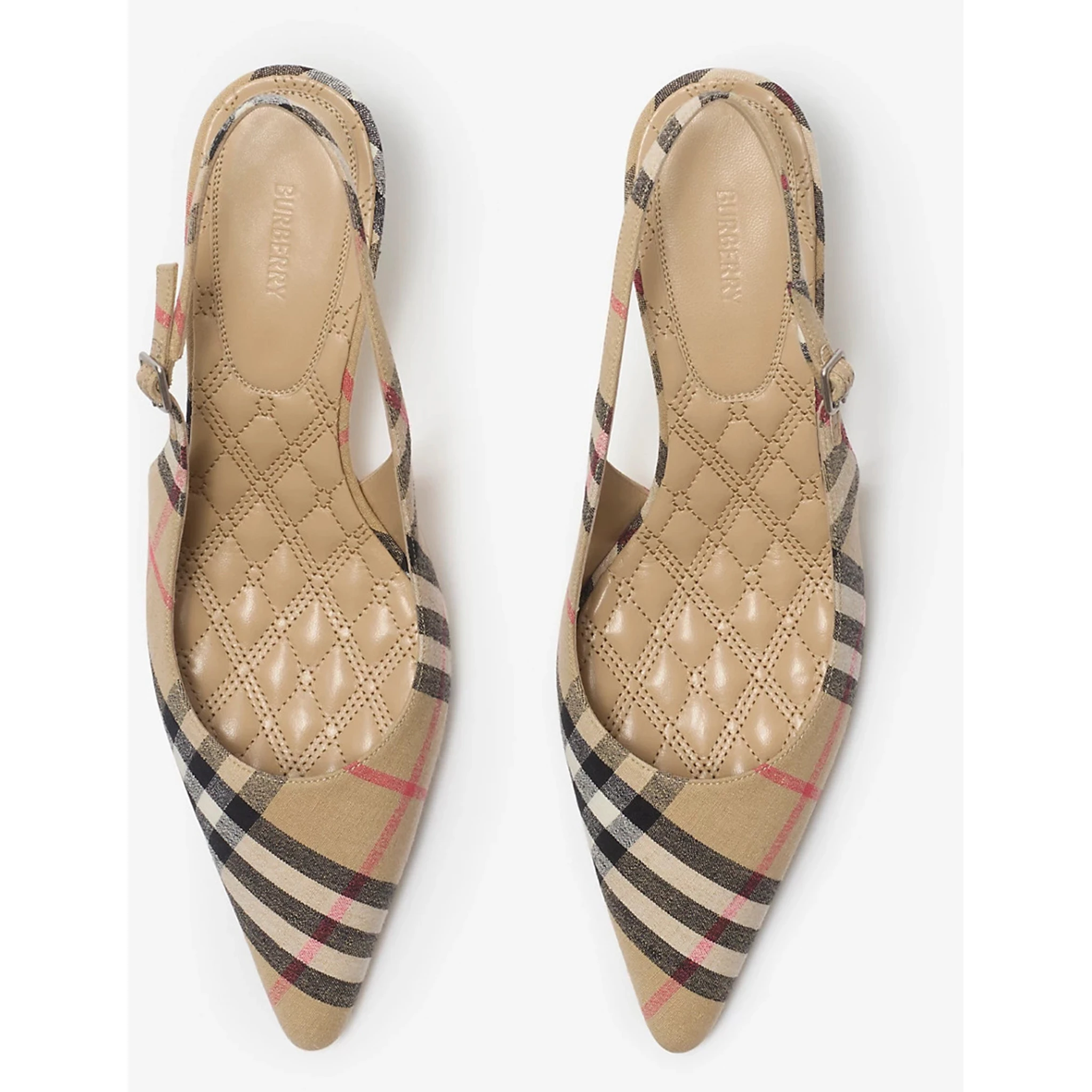 Burberry With Heel Beige