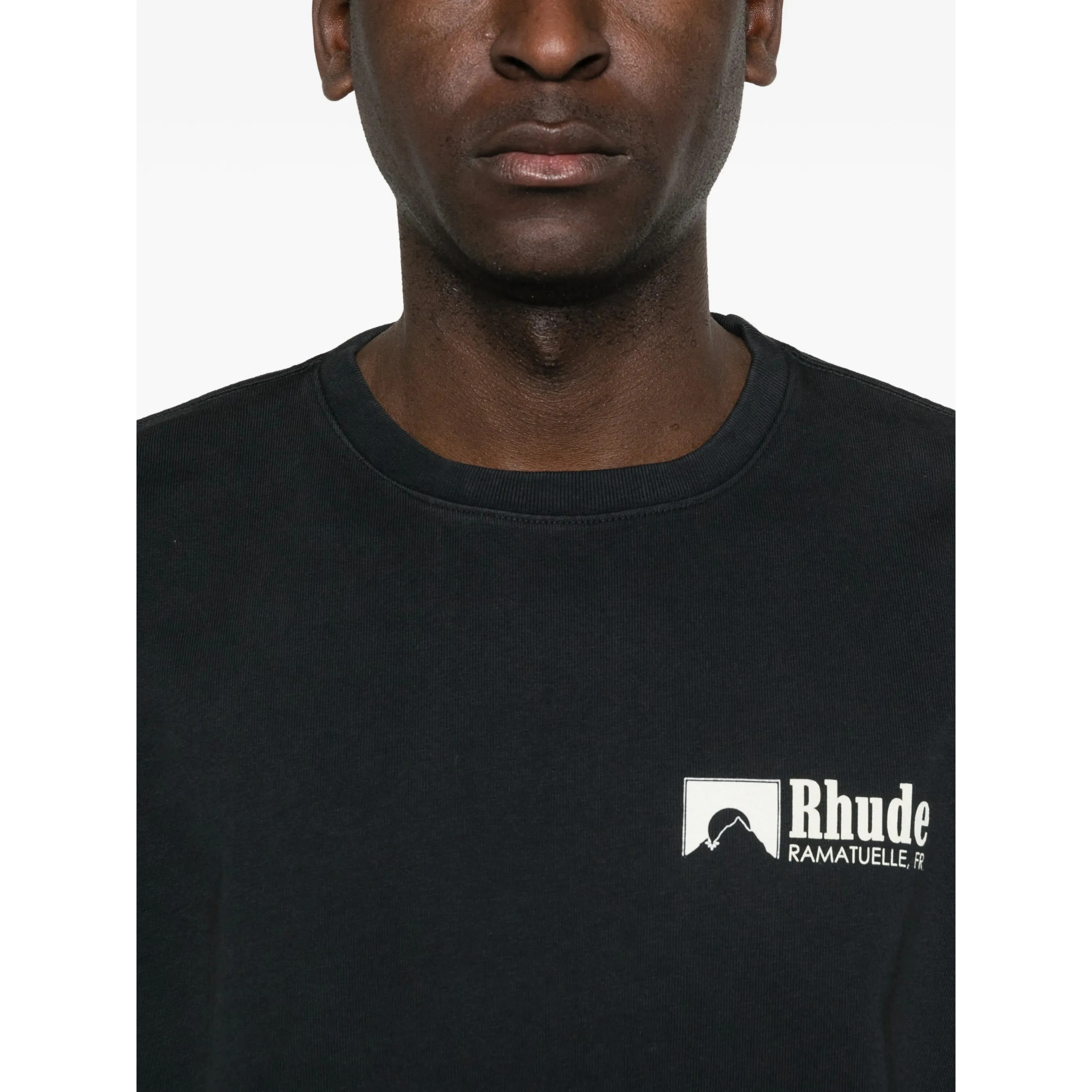 Rhude T-shirts and Polos Black