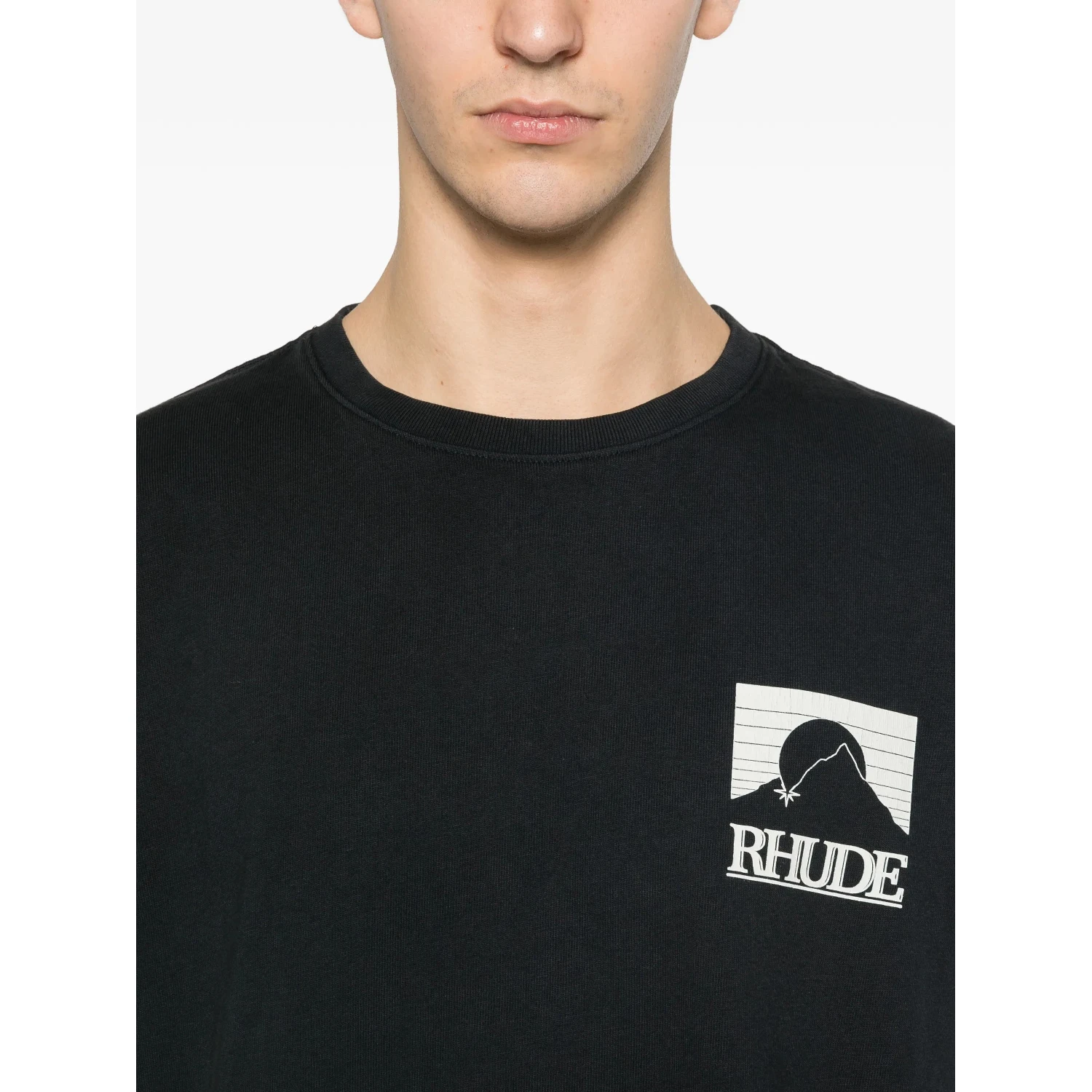 Rhude T-shirts and Polos Black