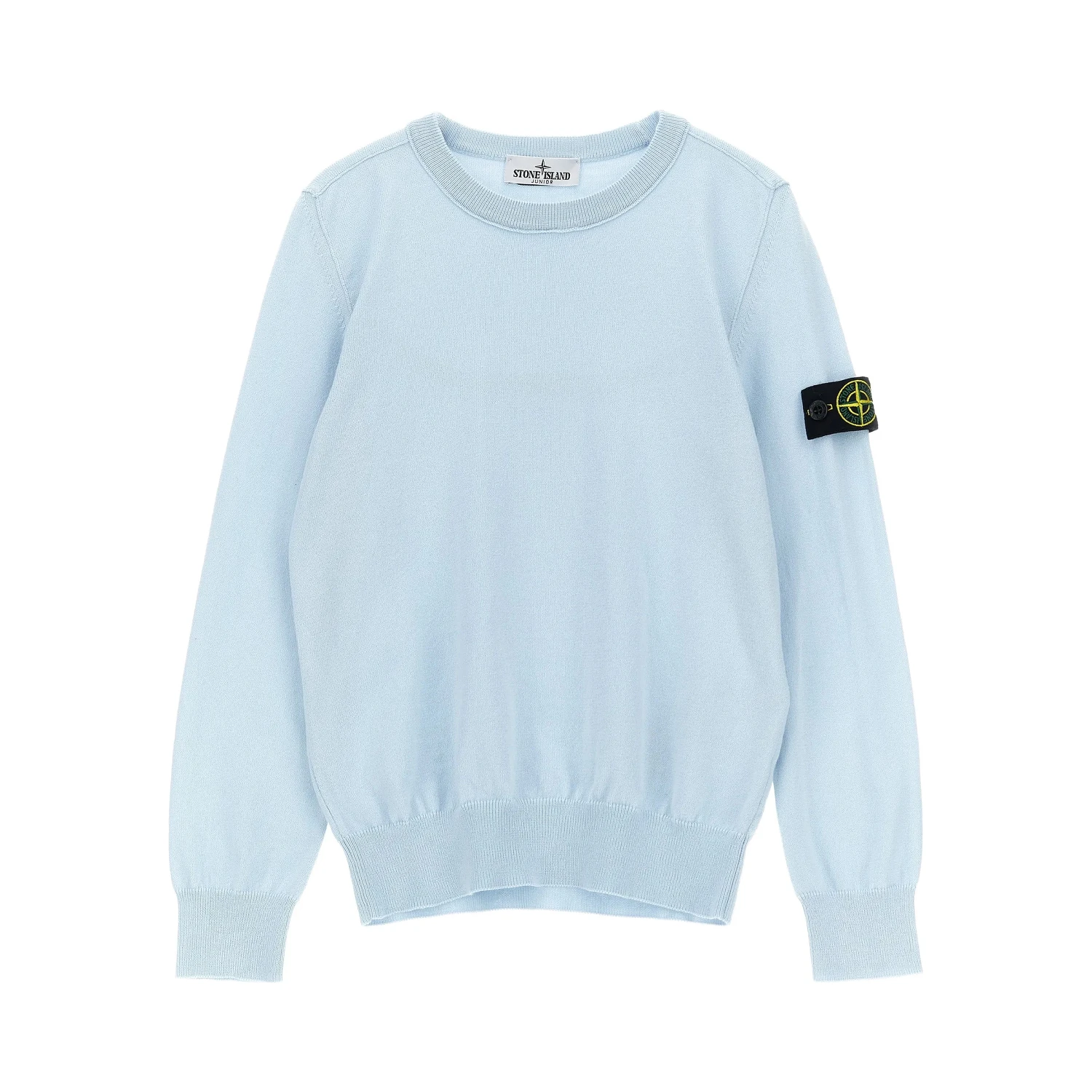 STONE ISLAND KIDS Sweaters Clear Blue