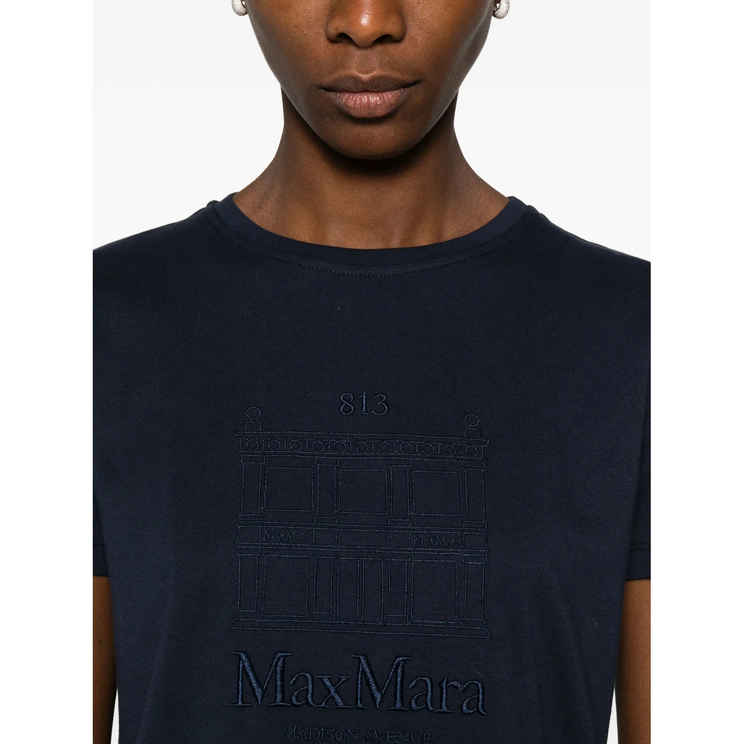 S Max Mara T-shirts and Polos Blue