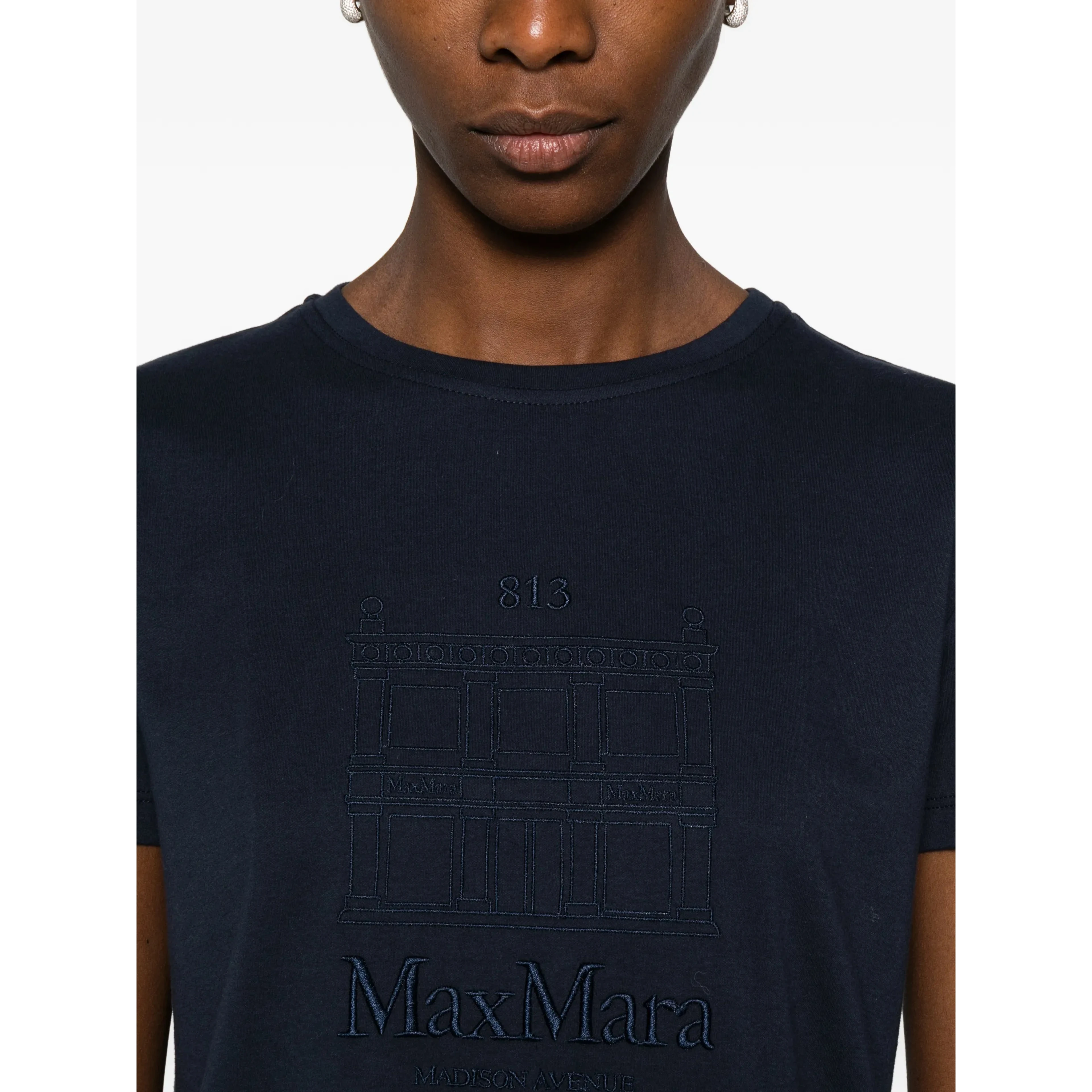 S Max Mara T-shirts and Polos Blue