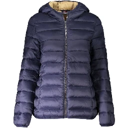 Blu Poliammide Women Jacket