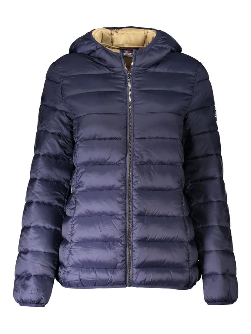 Blu Poliammide Women Jacket