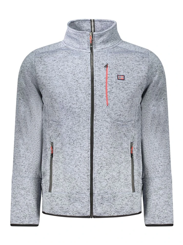 Azzurro Polyester Men Sweatshirt