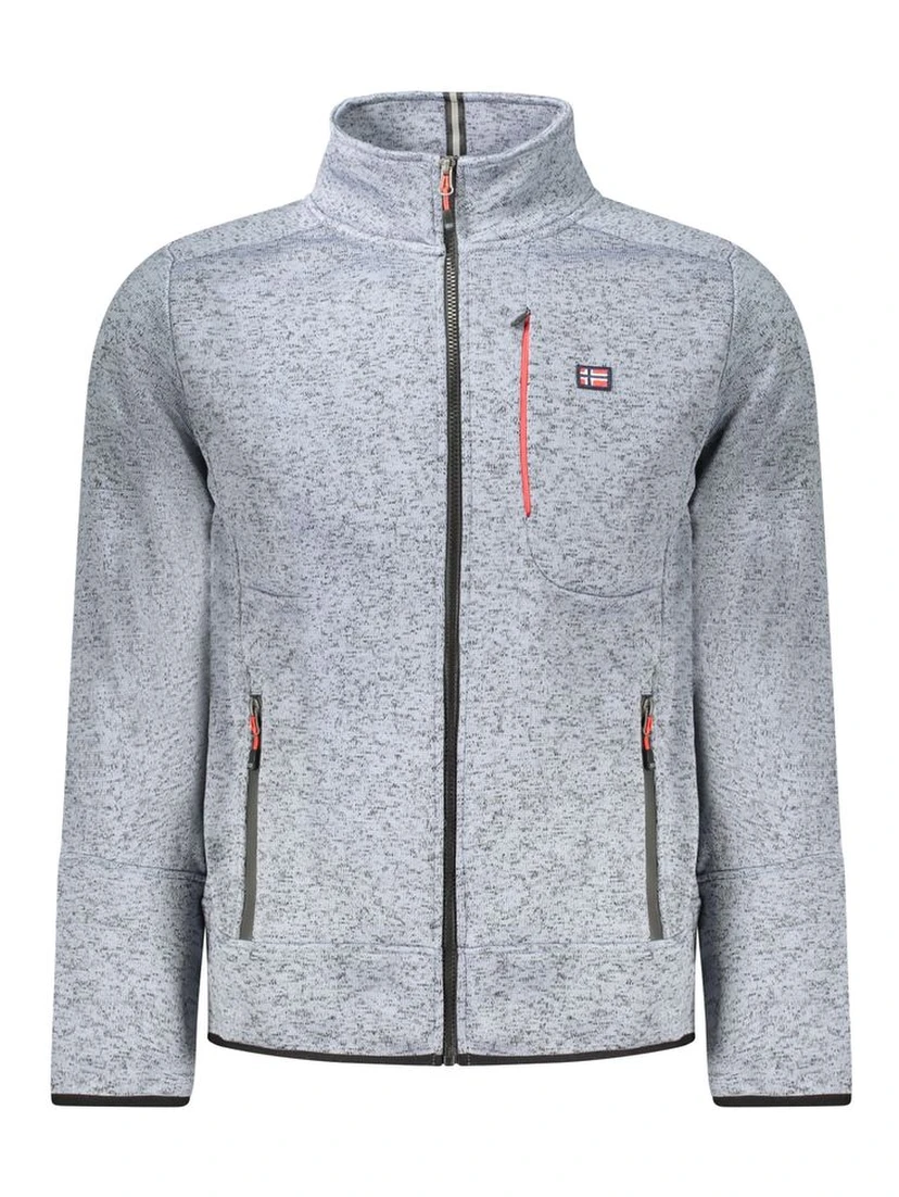 Azzurro Polyester Men Sweatshirt