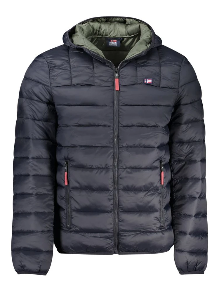 Black Poliammide Men's Jacket