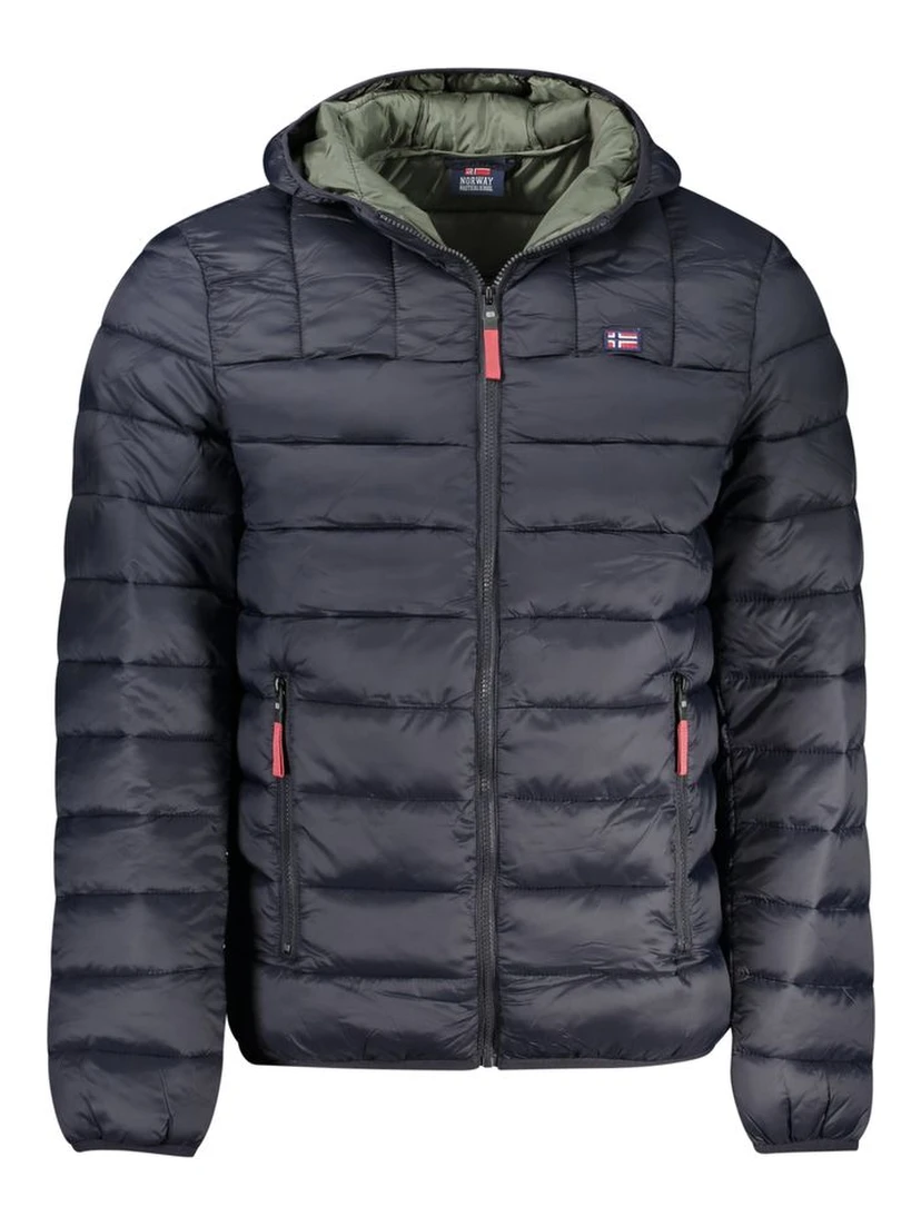 Black Poliammide Men's Jacket