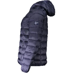 Blu Poliammide Women Jacket