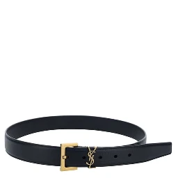 Black Calf Leather Bos Taurus Regular Belt