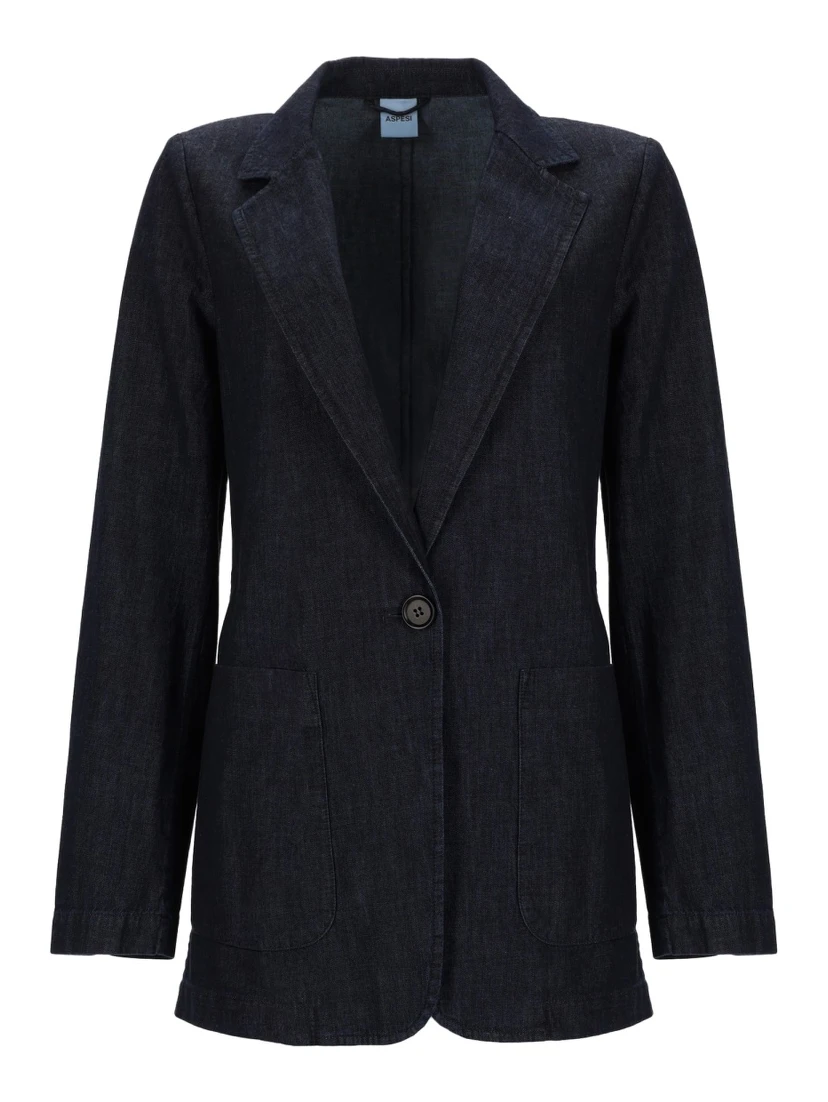 SINGLE-BREASTED DENIM JACKET