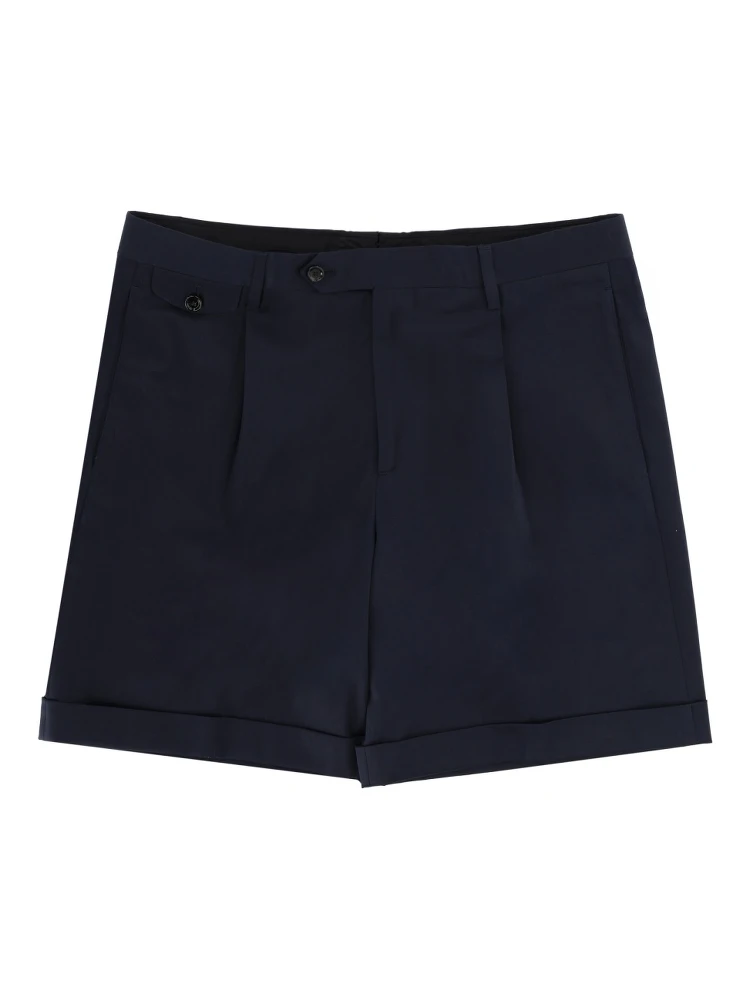 COTTON TAILORED SHORTS