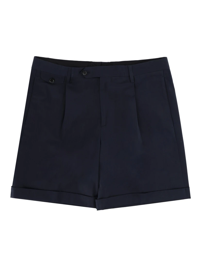 COTTON TAILORED SHORTS