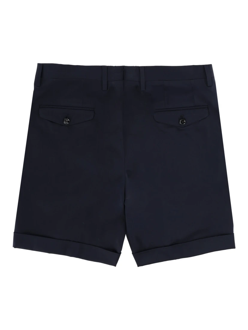 COTTON TAILORED SHORTS