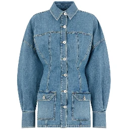 DENIM MINI DRESS