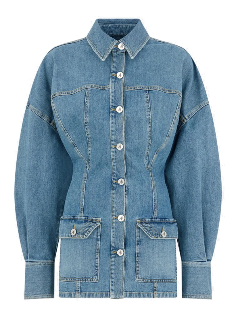 DENIM MINI DRESS