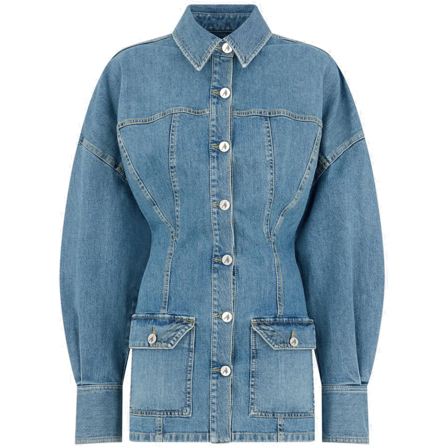 DENIM MINI DRESS