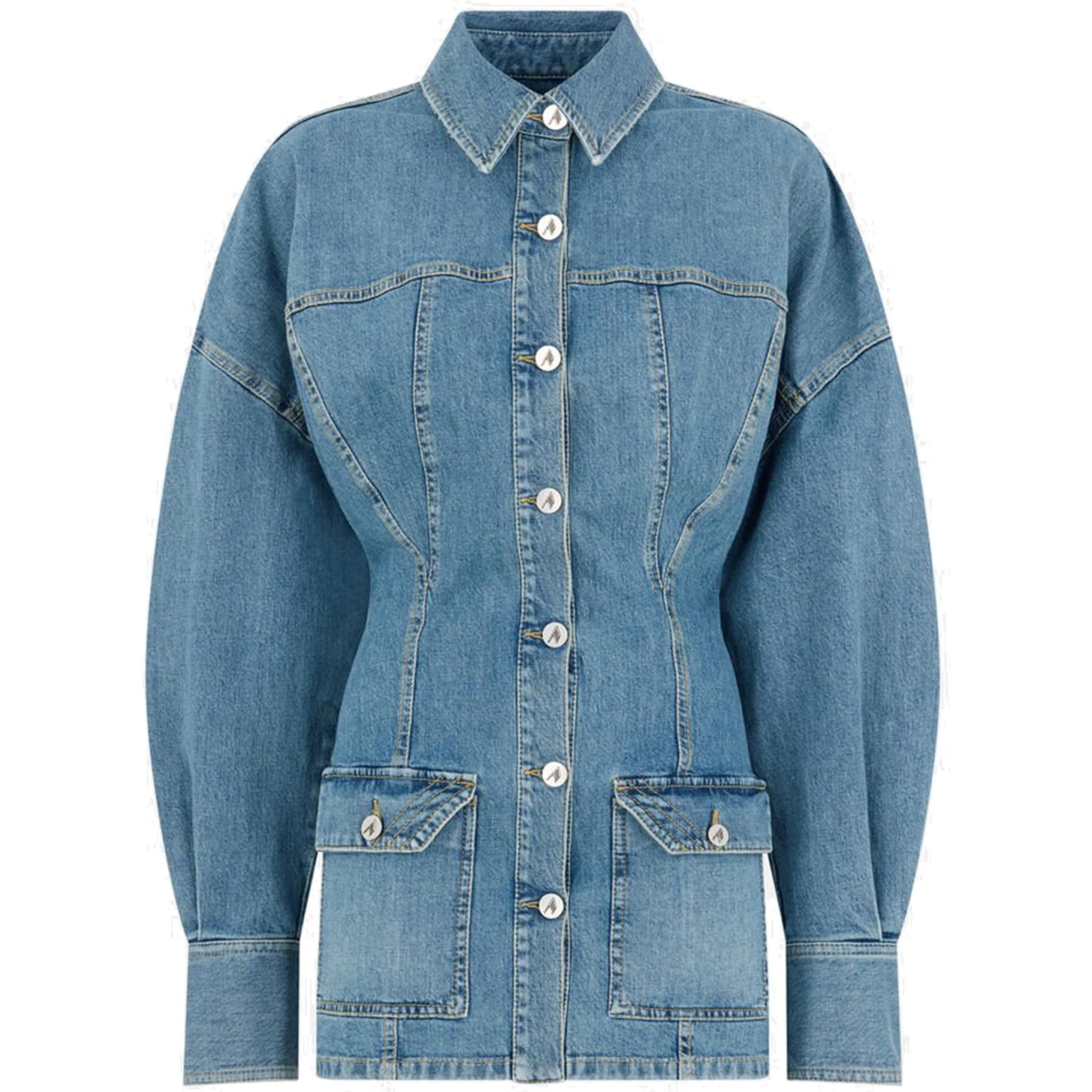 DENIM MINI DRESS