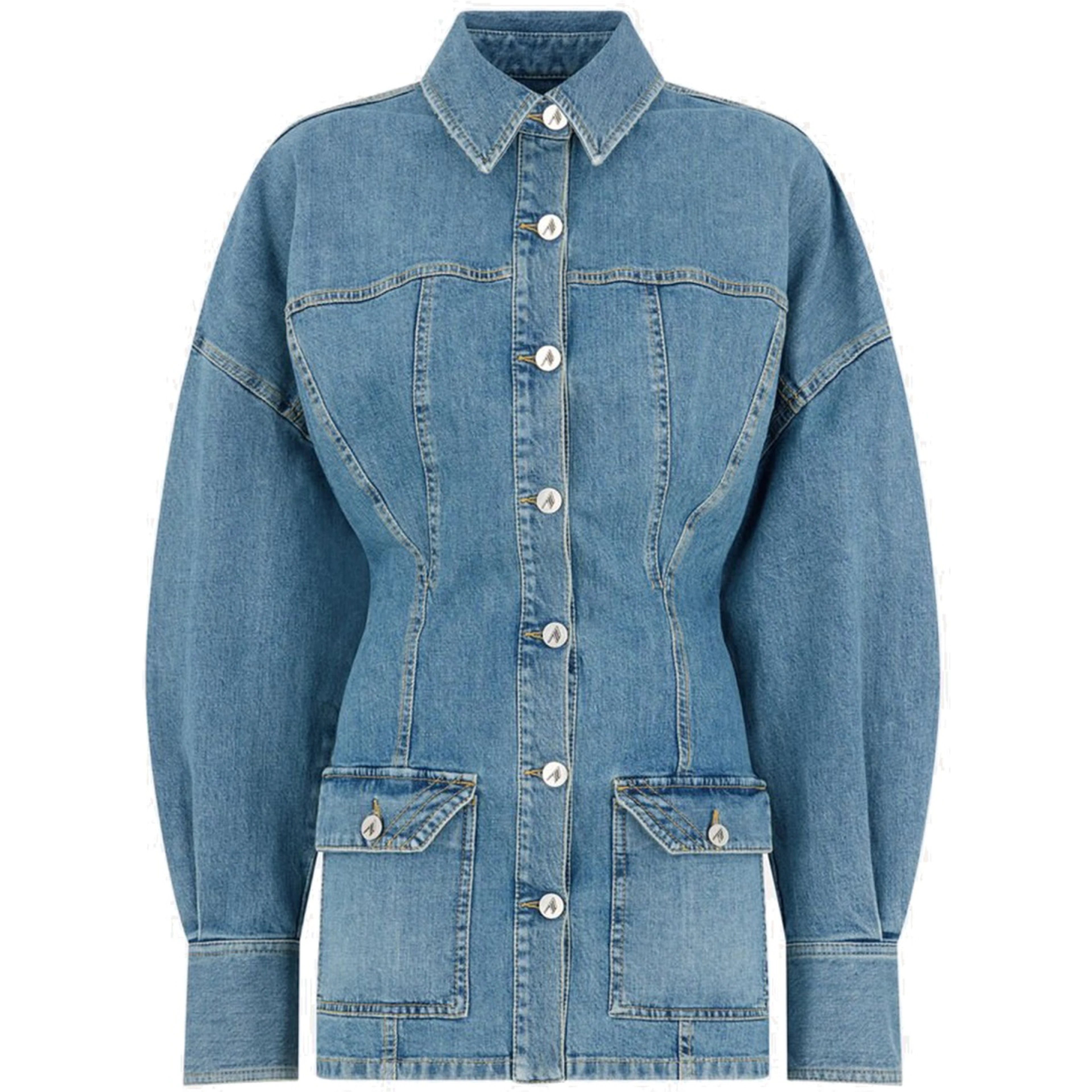 DENIM MINI DRESS