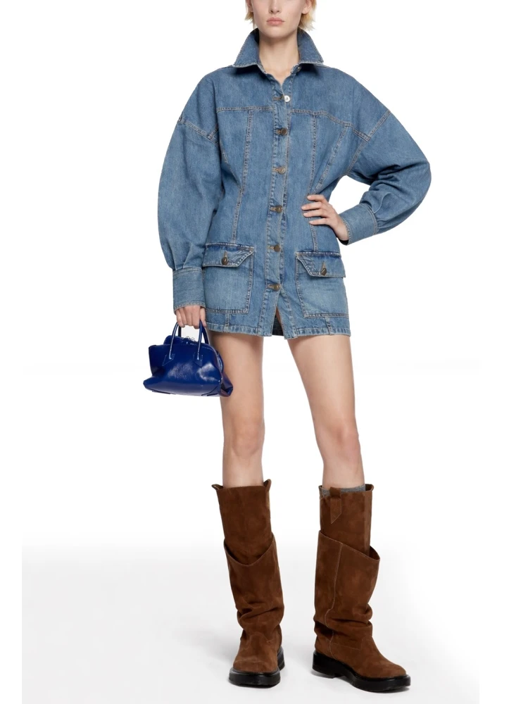 DENIM MINI DRESS alternative