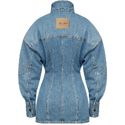 DENIM MINI DRESS