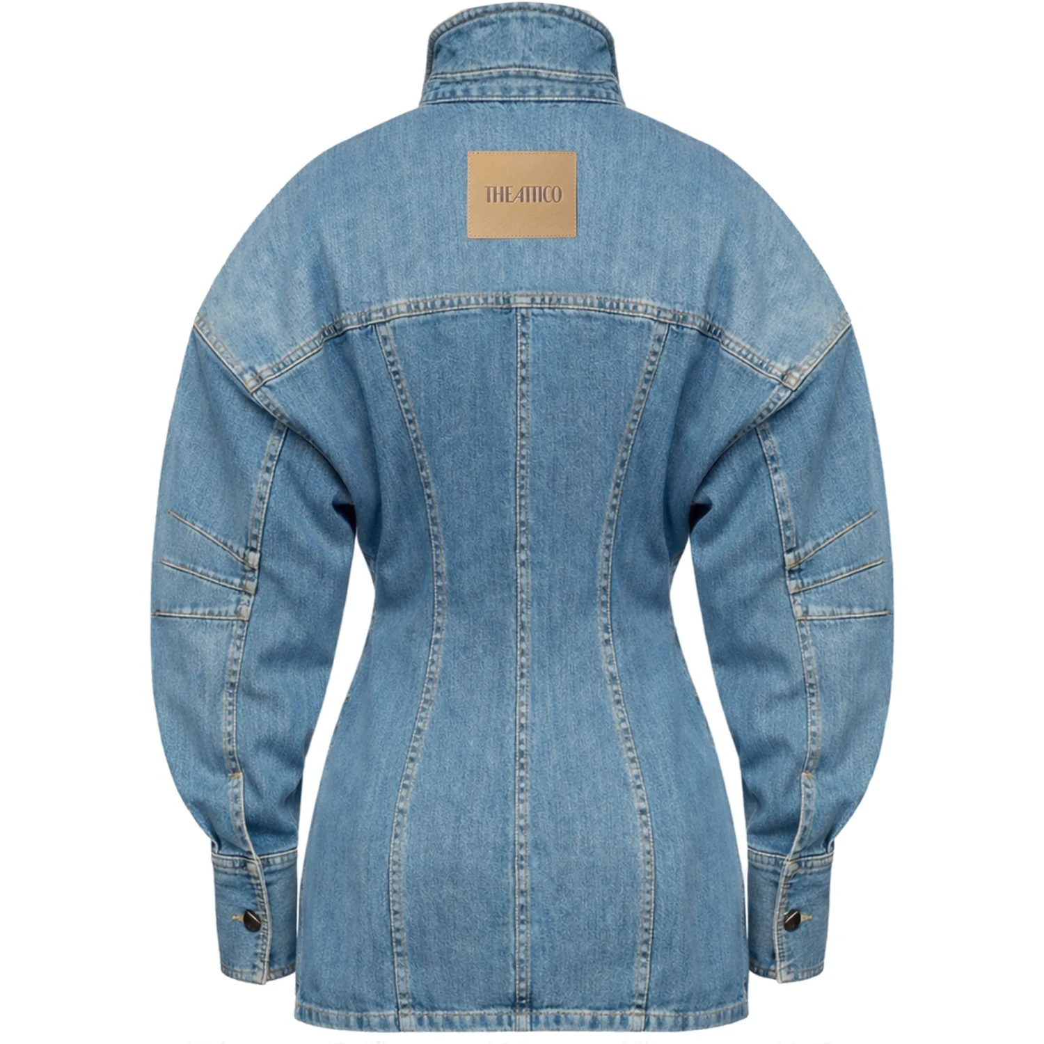 DENIM MINI DRESS