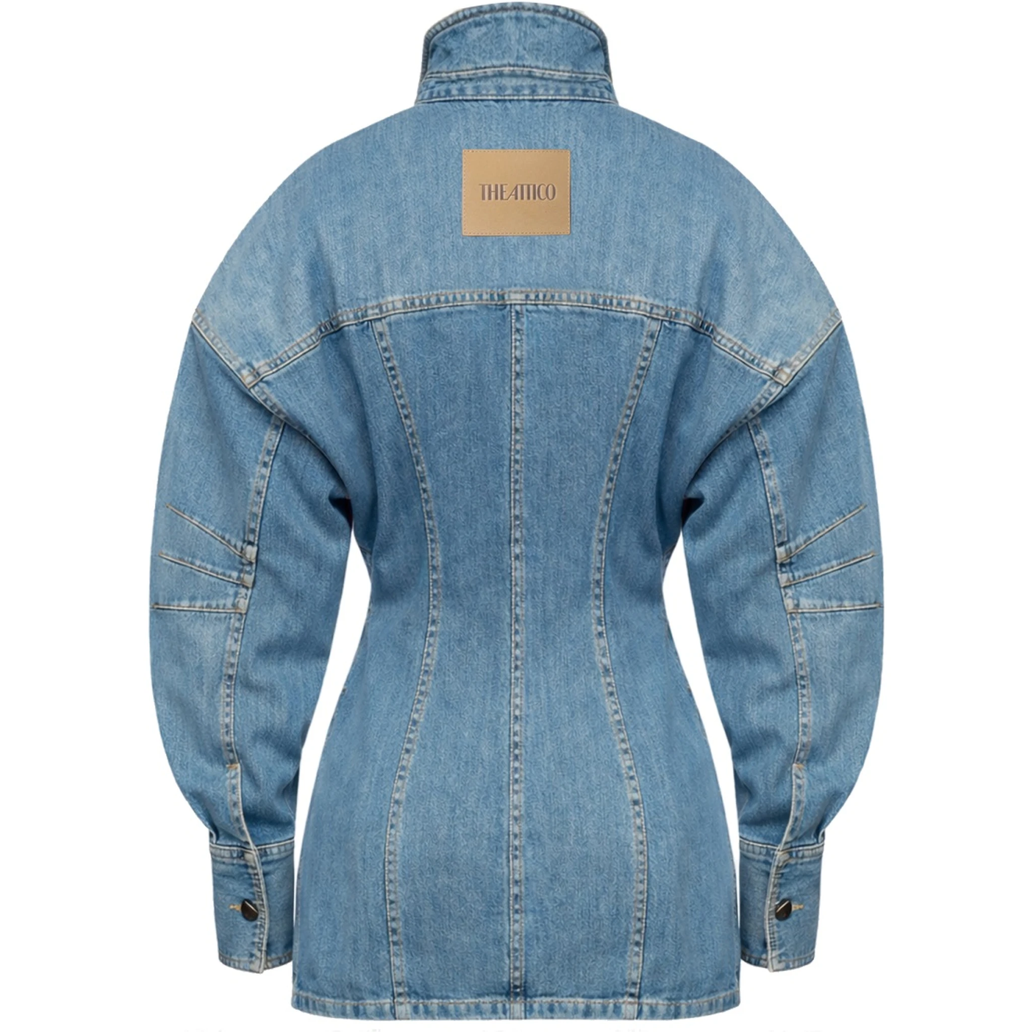 DENIM MINI DRESS