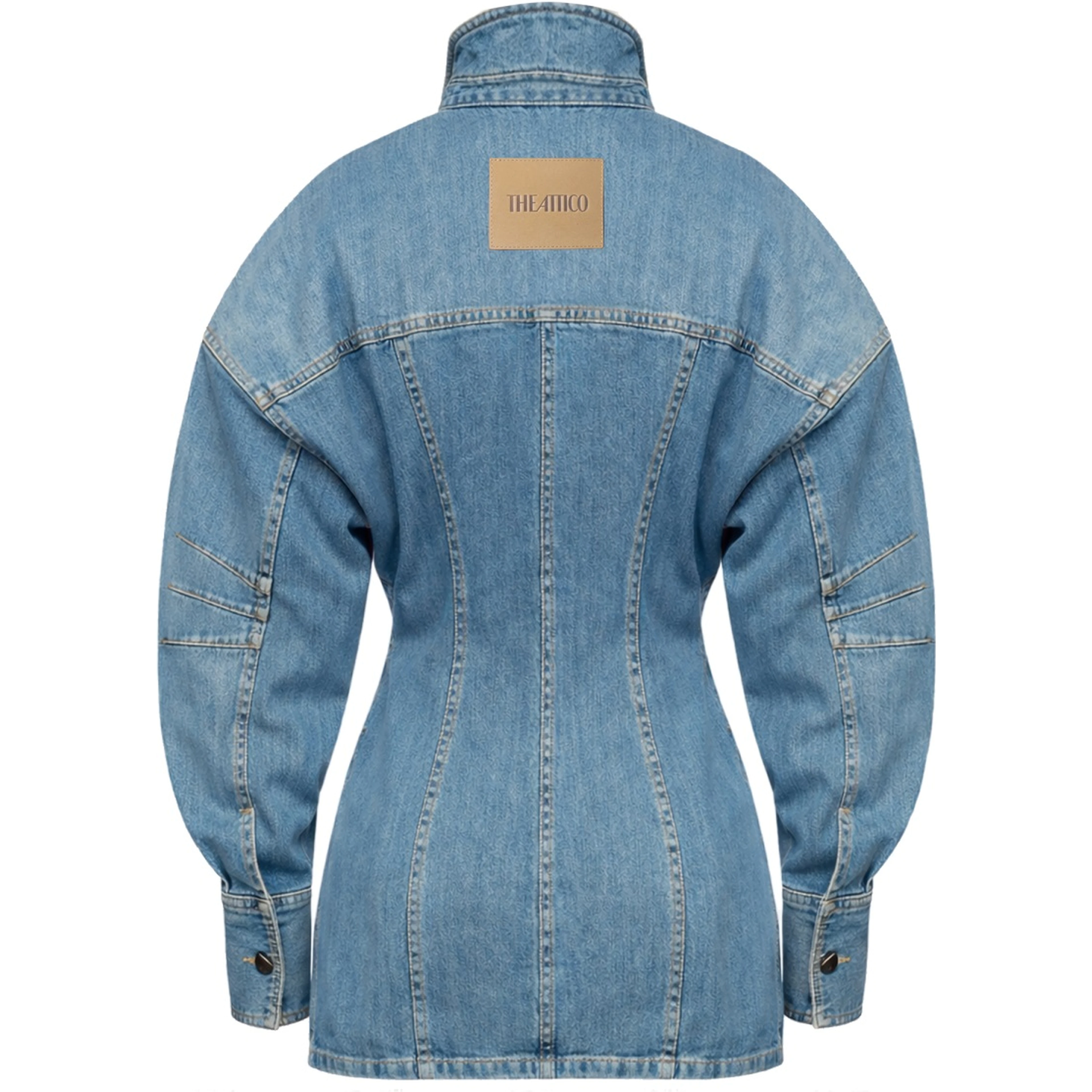 DENIM MINI DRESS
