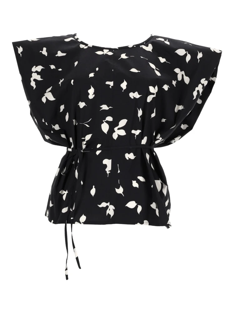 SLEEVELESS TOP WITH RIBBON