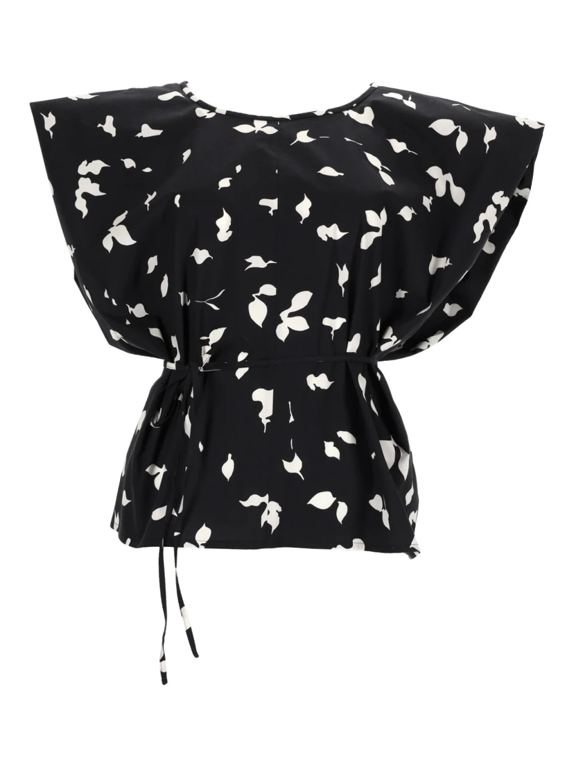 SLEEVELESS TOP WITH RIBBON