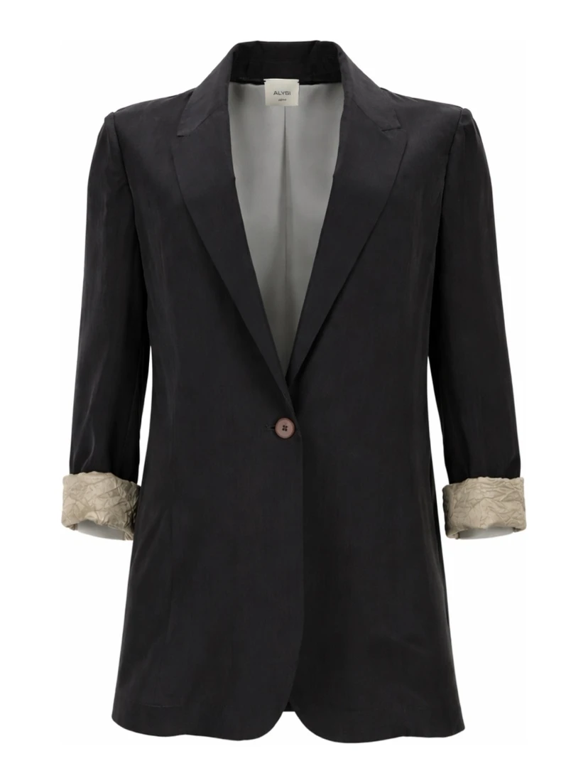 SILK BLAZER