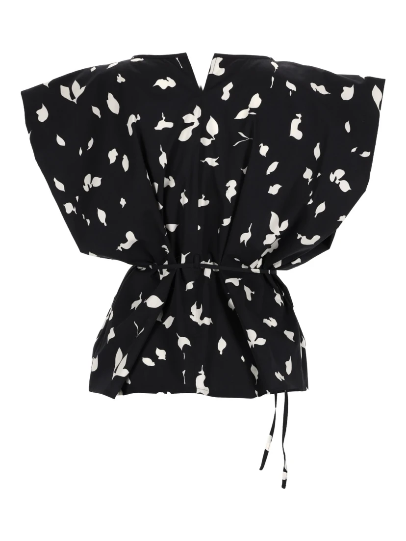 SLEEVELESS TOP WITH RIBBON