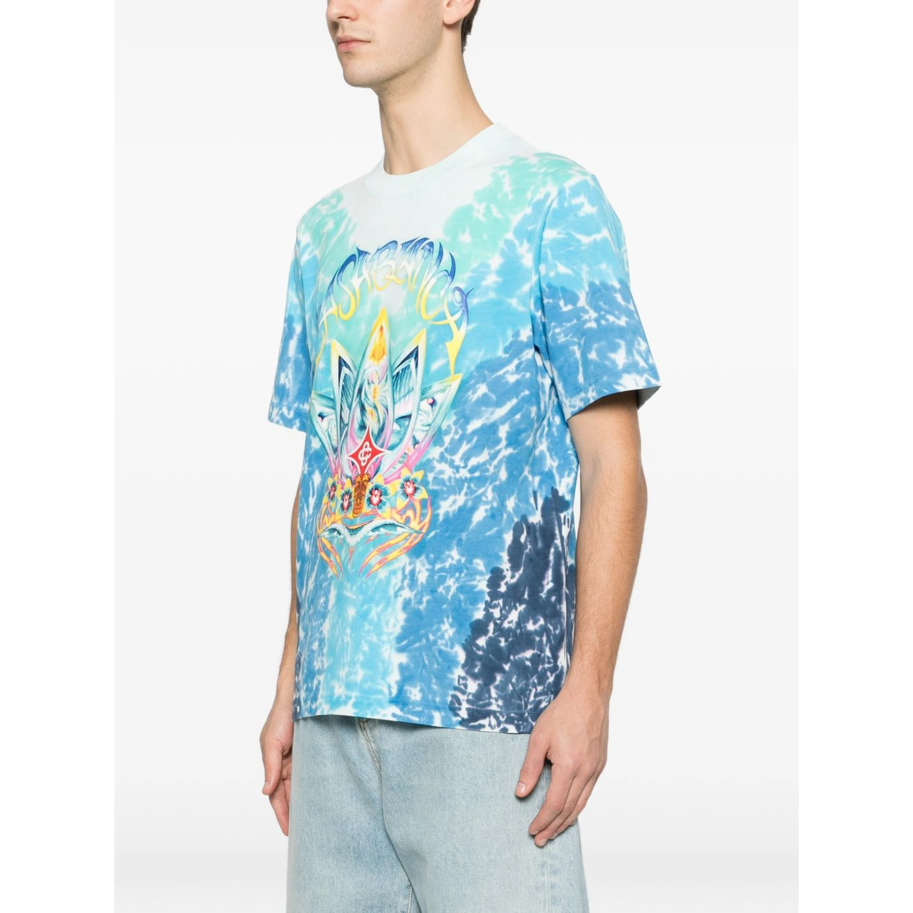 Casablanca T-shirts and Polos Blue