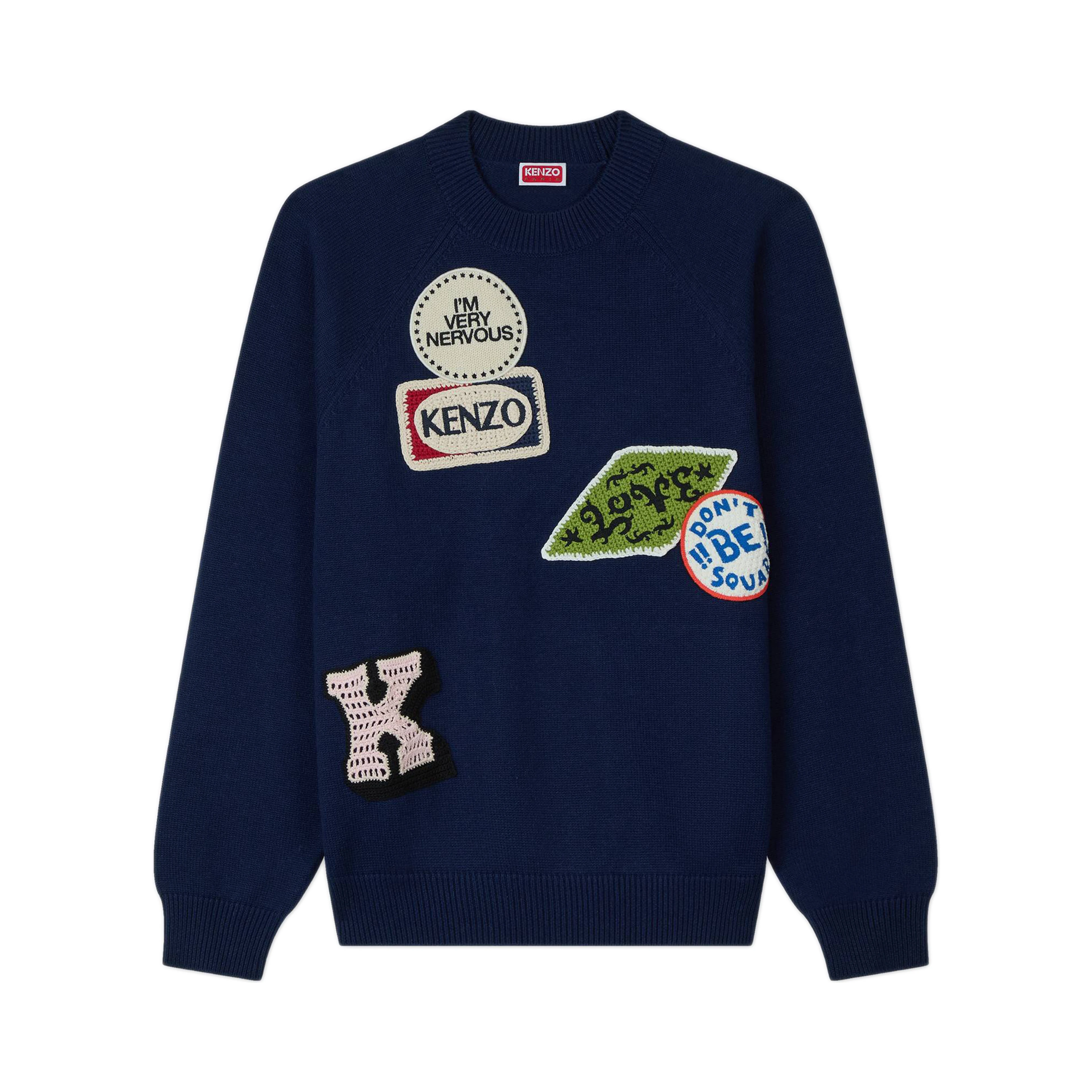 Kenzo Sweaters Blue