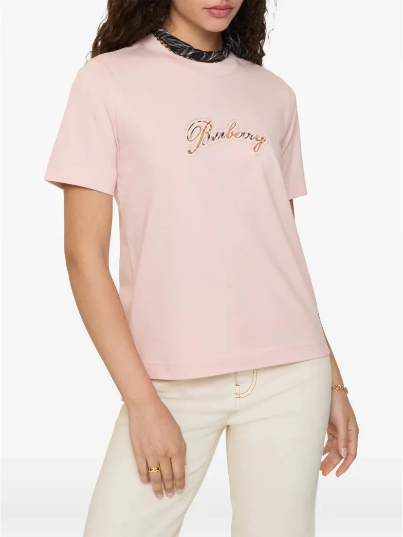 Burberry T-shirts and Polos Pink