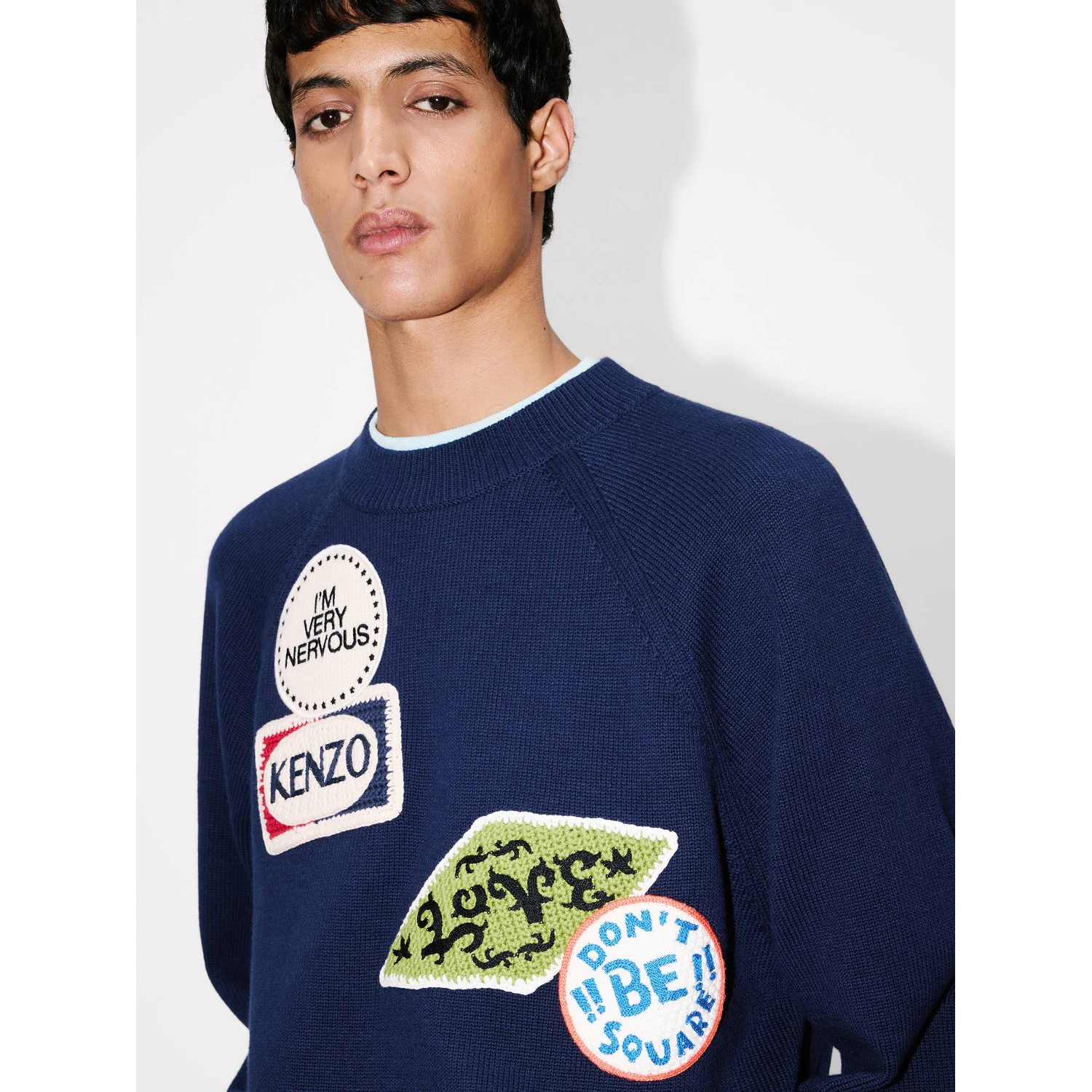 Kenzo Sweaters Blue